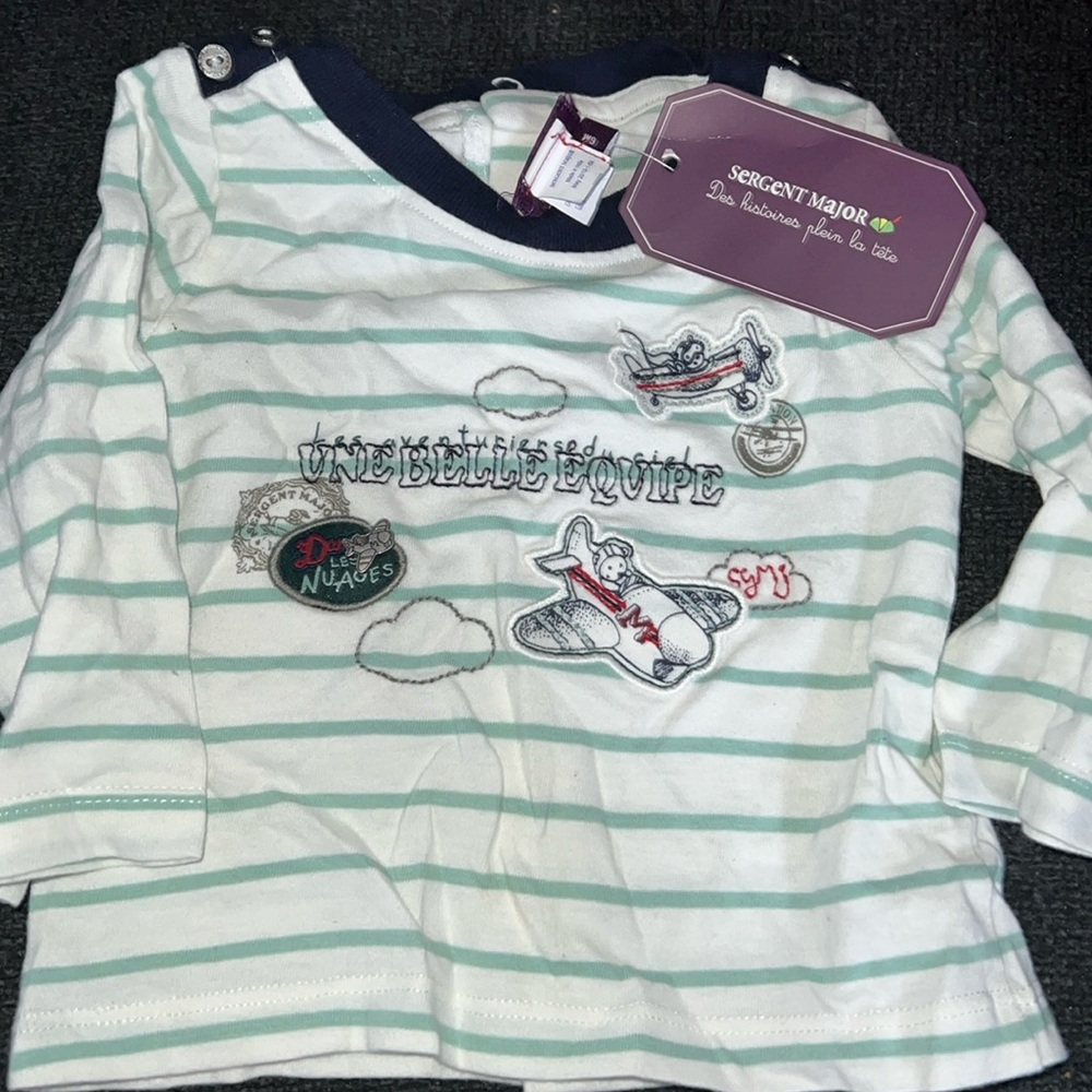 Sergent Major 6 month three piece outfit NWT